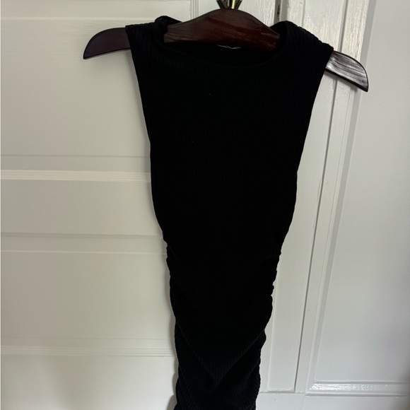 Reformation Maly Black Mini Dress Size S - Picture 6 of 9